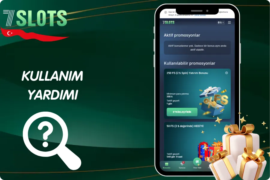 7Slots kullanim
