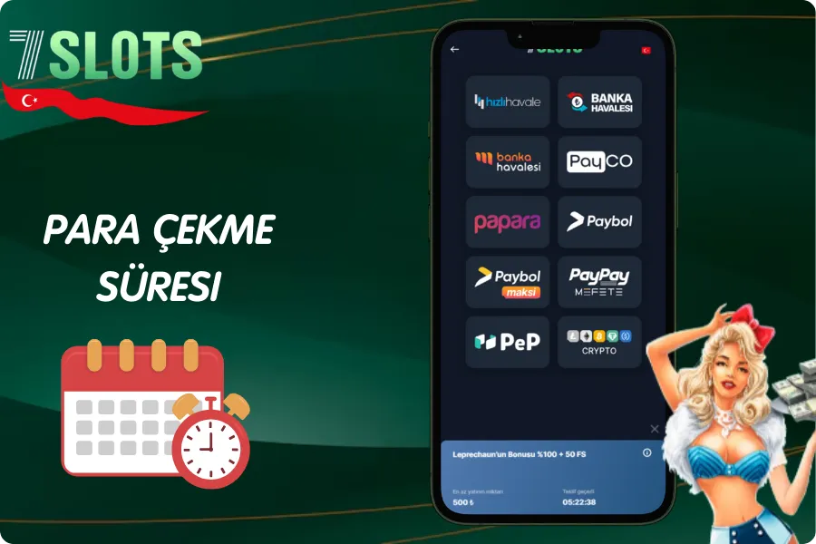7Slots suresi hesaba
