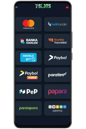 Depozito Yöntemini Seçin 7Slots